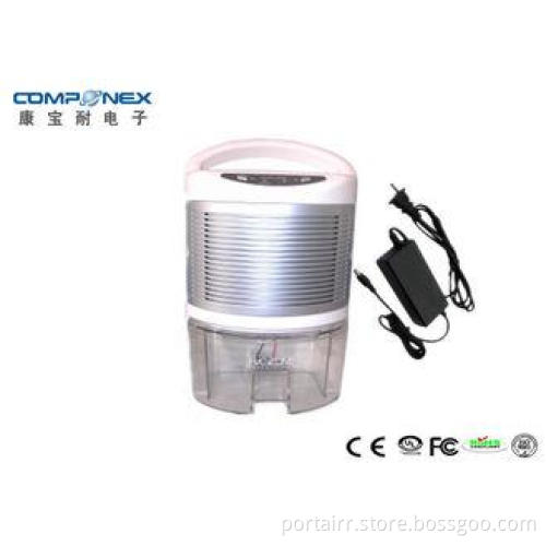 Humidity Indicator Portable Dehumidifier Removable Front Gr